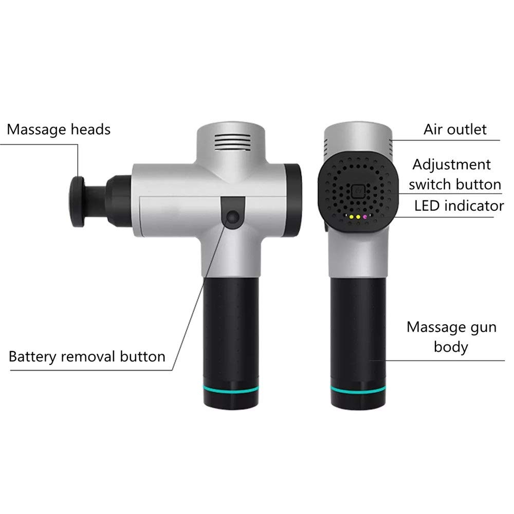Amazon | マッサージガン 筋肉刺激パーカッションマッサージ電気